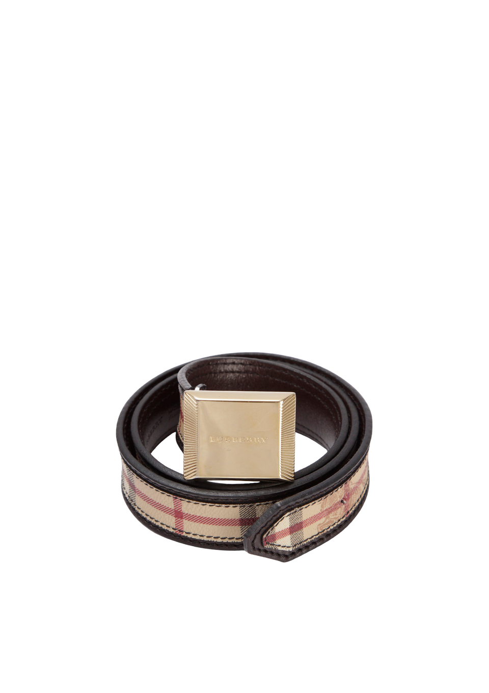 HAYMARKET CHECK BELT 70