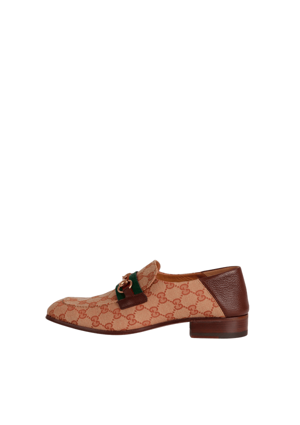 GG CANVAS HORSEBIT LOAFERS 41