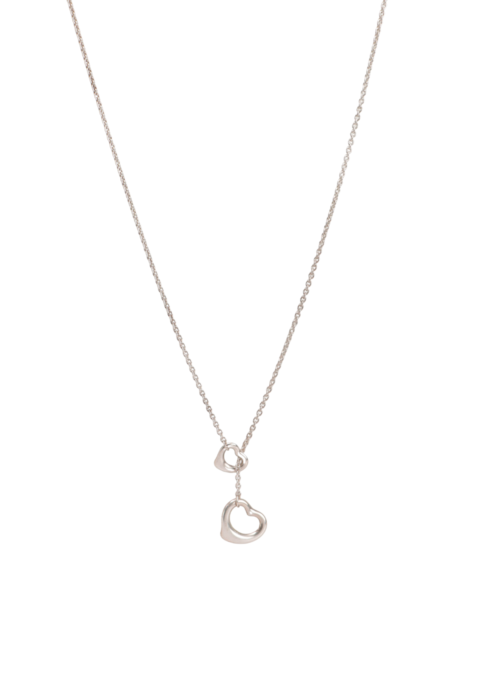 ELSA PERETTI OPEN HEART SILVER NECKLACE