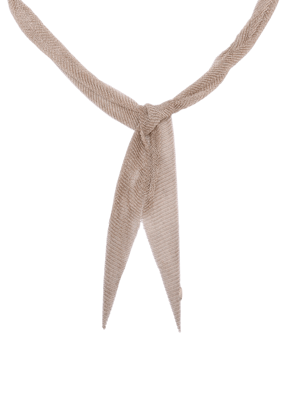 ELSA PERETTI MESH SCARF NECKLACE