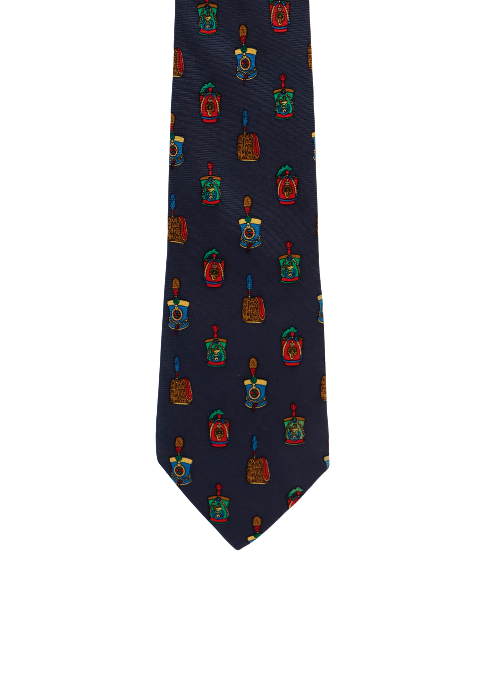 PRINTED SILK TIE