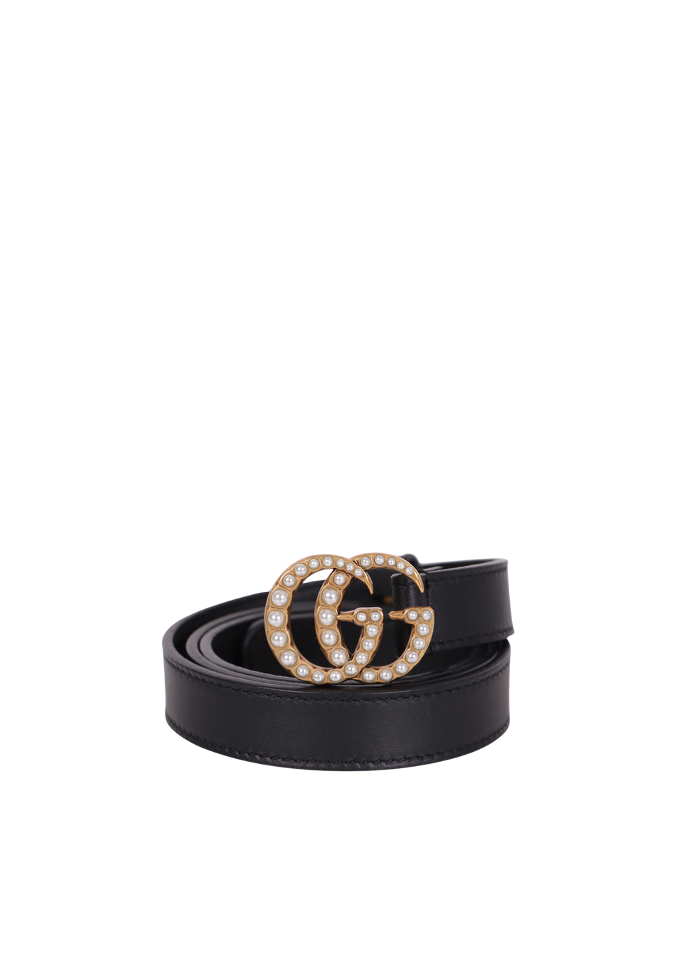 DOUBLE G LOGO BELT 75