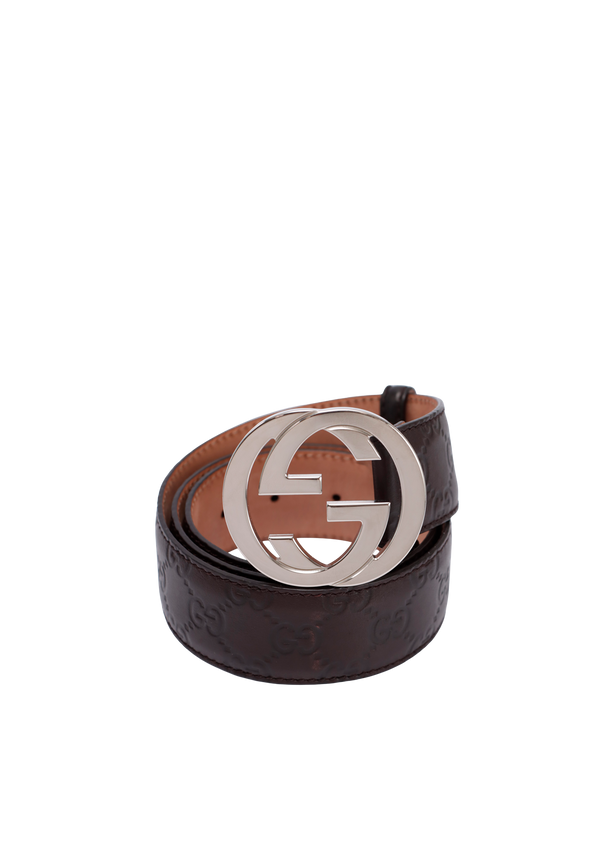 INTERLOCKING G LOGO BELT