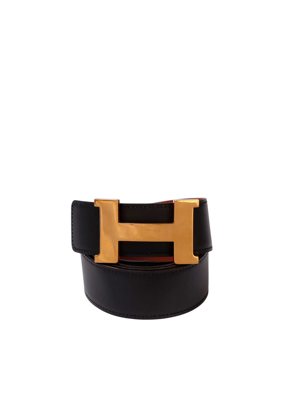 REVERSIBLE H SWIFT BUCKLE BELT 105