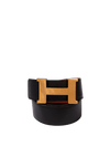 REVERSIBLE H SWIFT BUCKLE BELT 105