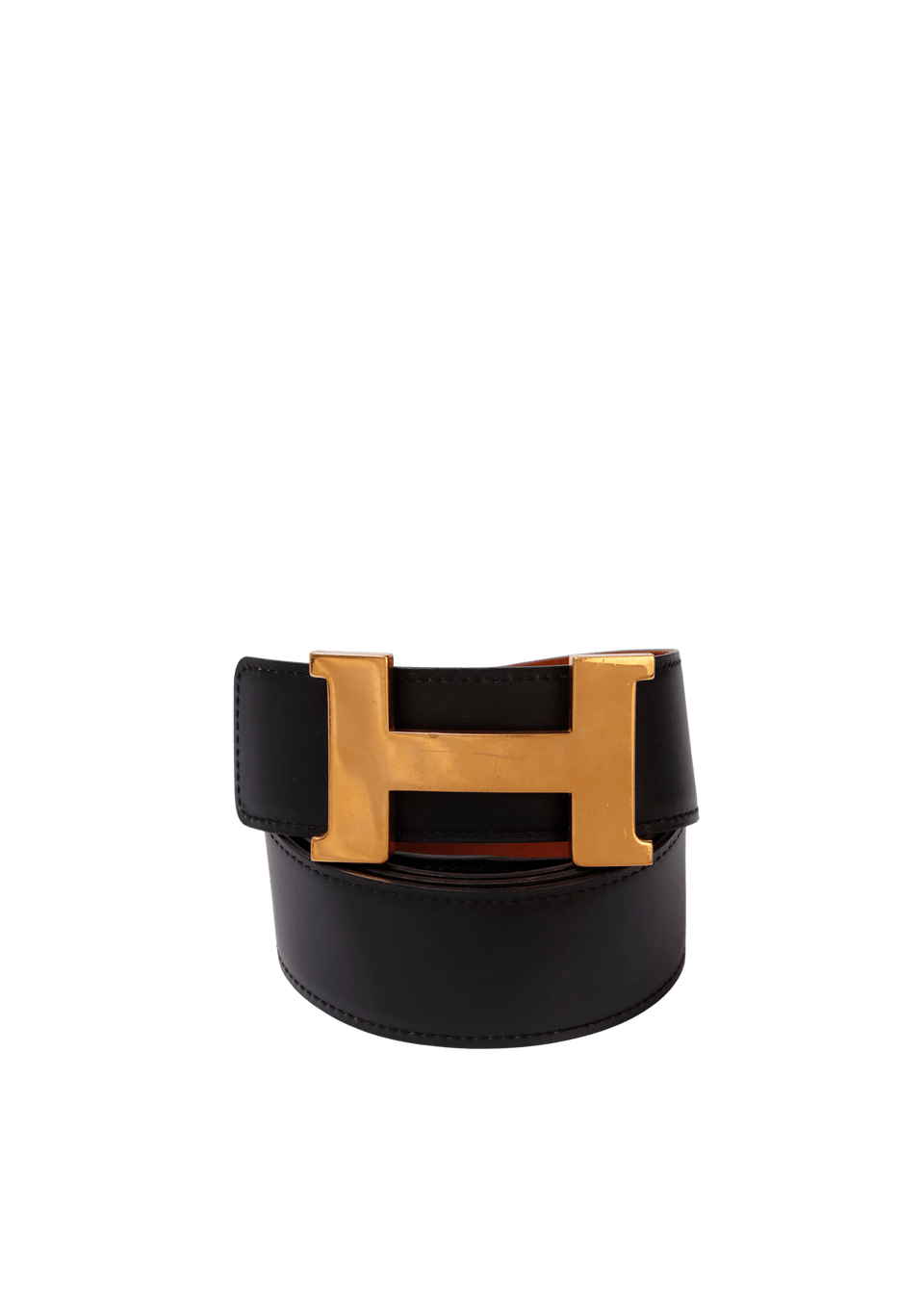 REVERSIBLE H SWIFT BUCKLE BELT 105