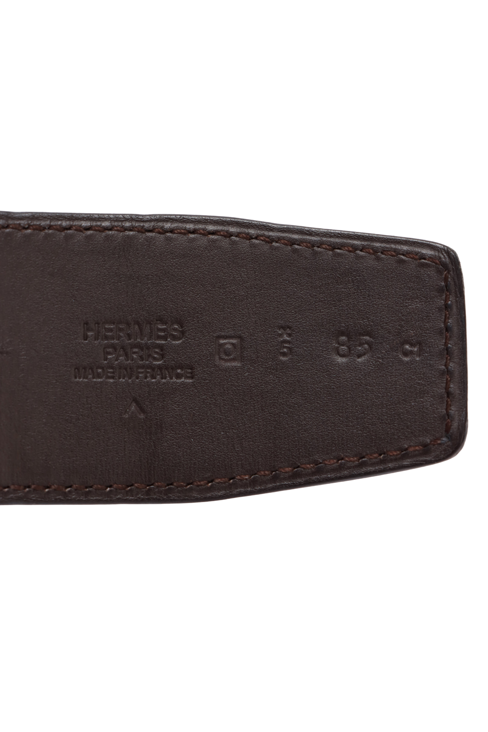 CROCODILE REVERSIBLE H BUCKLE BELT