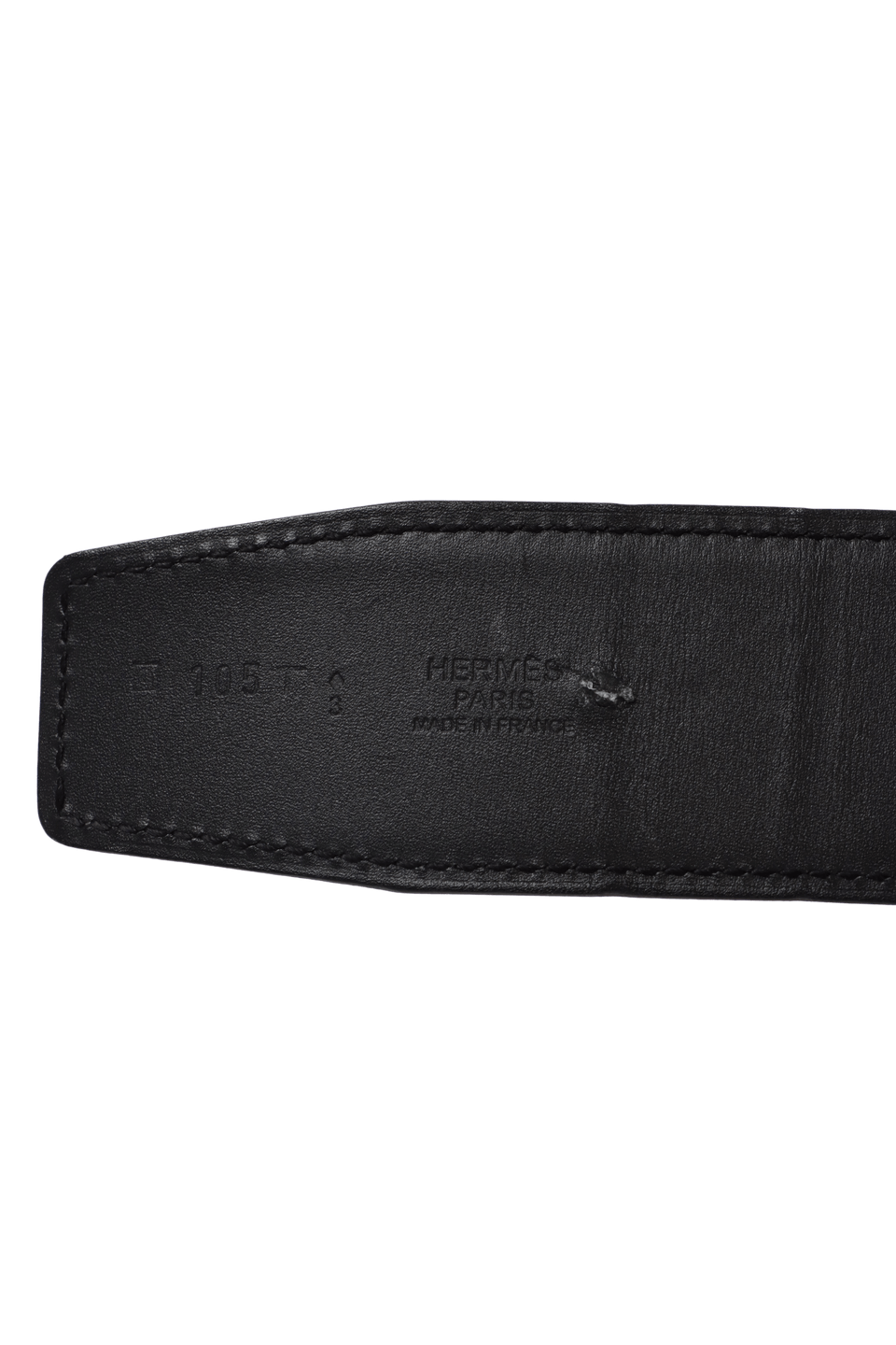 REVERSIBLE H SWIFT BUCKLE BELT 105