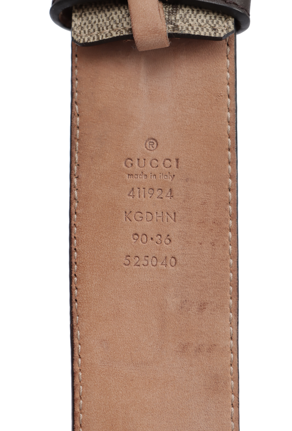 GG SUPREME INTERLOCKING G LOGO BELT 90