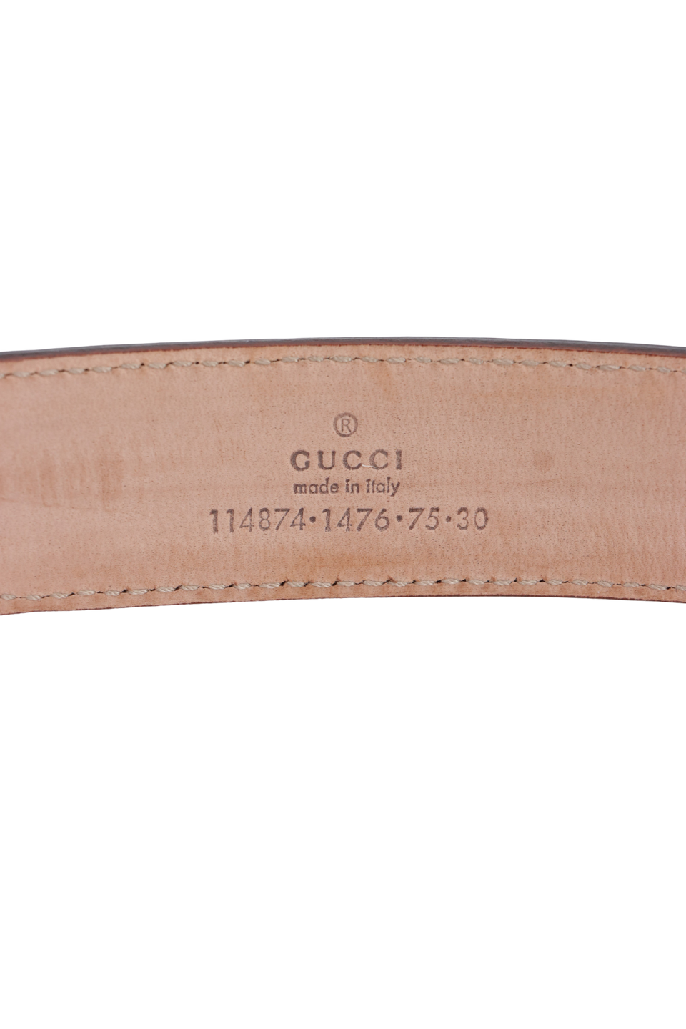 INTERLOCKING G LOGO BELT