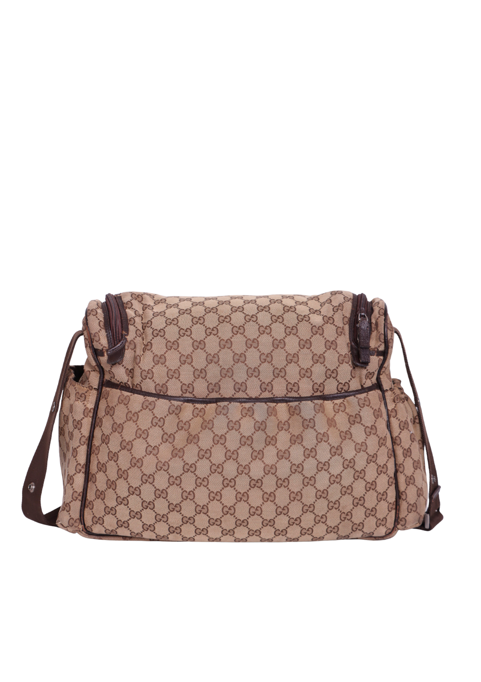 GG CANVAS DIAPER BAG
