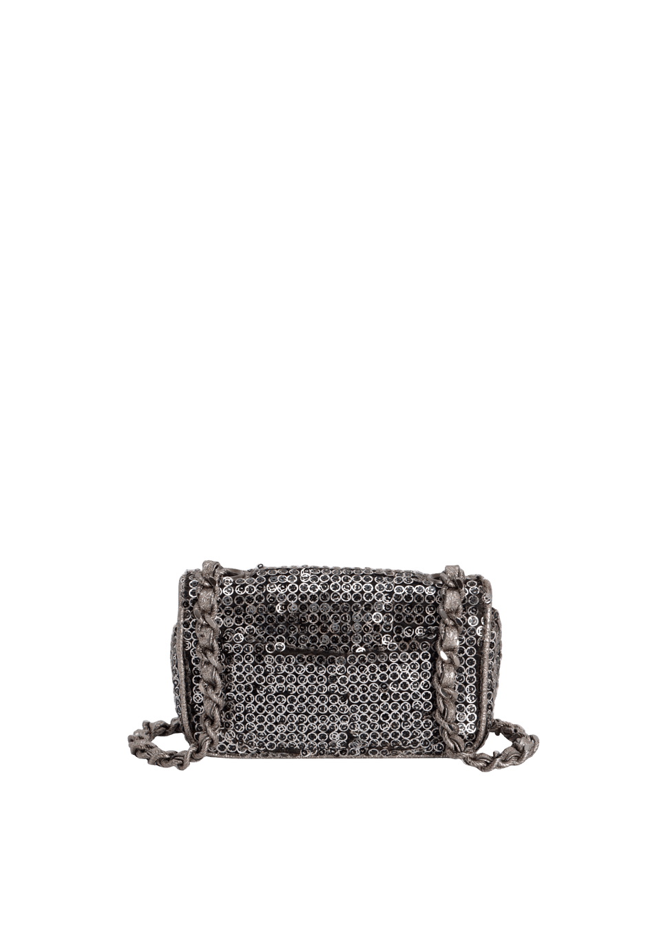 MINI SEQUIN FLAP BAG