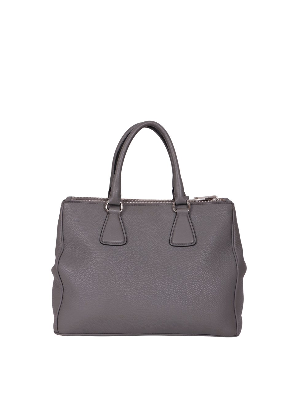 LARGE VITELLO DAINO DOUBLE ZIP GALLERIA