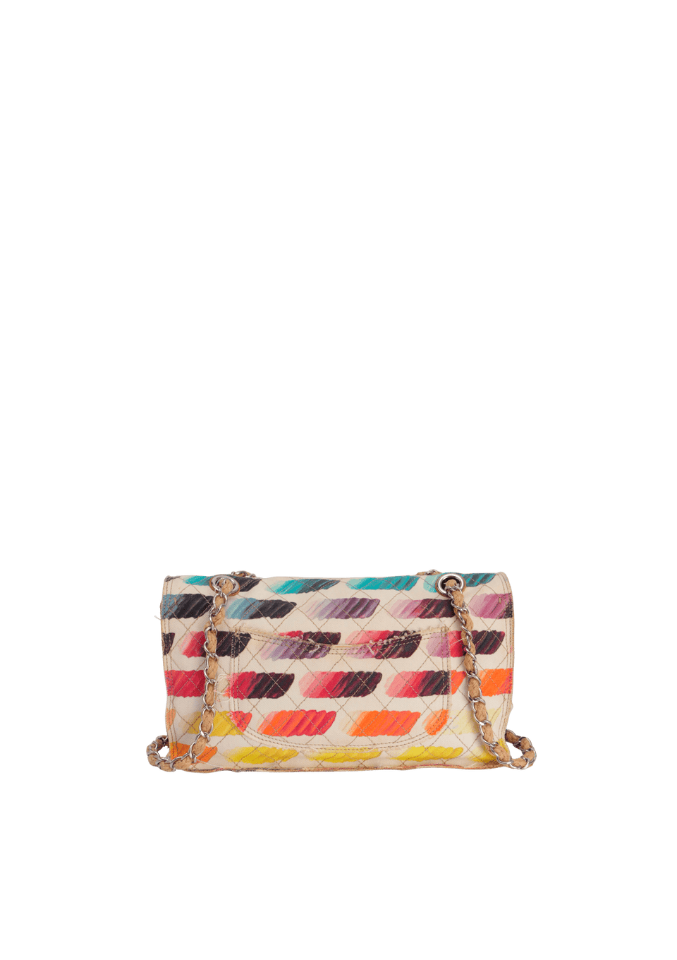 MEDIUM WATERCOLOR COLORAMA FLAP BAG