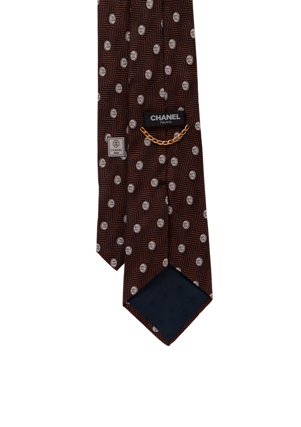 PRINTED SILK TIE