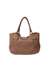 VITELLO DAINO PUSHLOCK TOTE