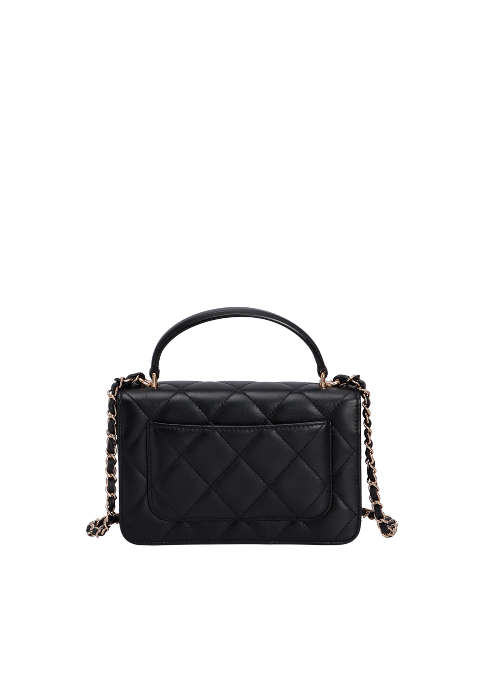 MINI TRENDY CC FLAP BAG LAMBSKIN