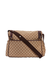 GG CANVAS DIAPER BAG
