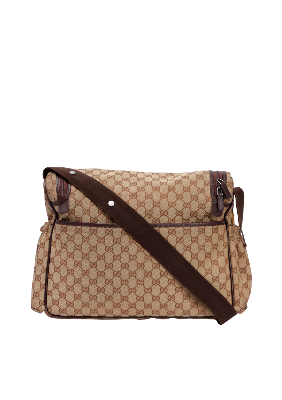 GG CANVAS DIAPER BAG