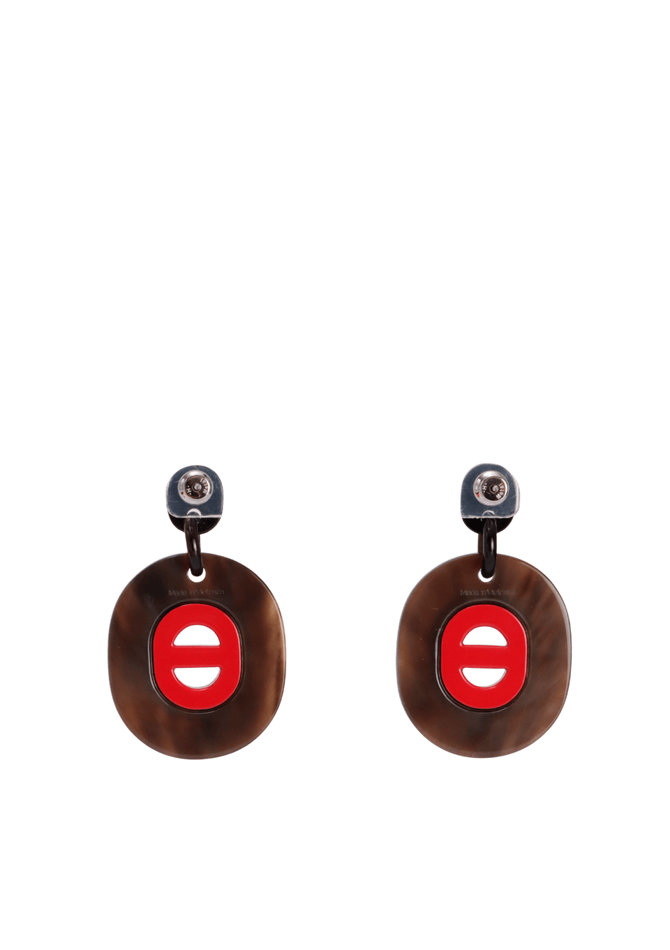BUFFALO HORN FIDELIO VIRAGE EARRING