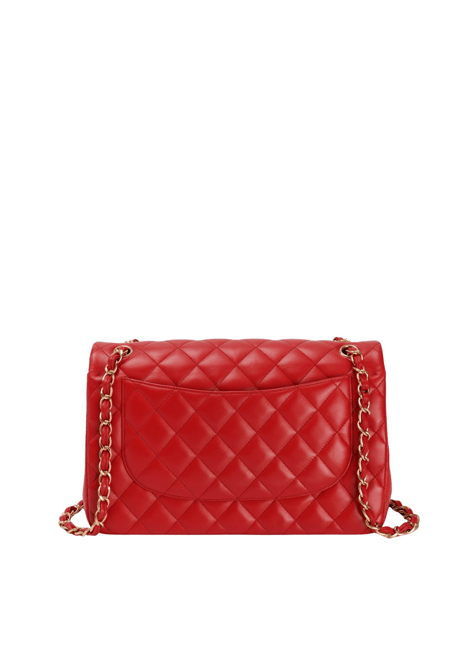 JUMBO CLASSIC DOUBLE FLAP LAMBSKIN