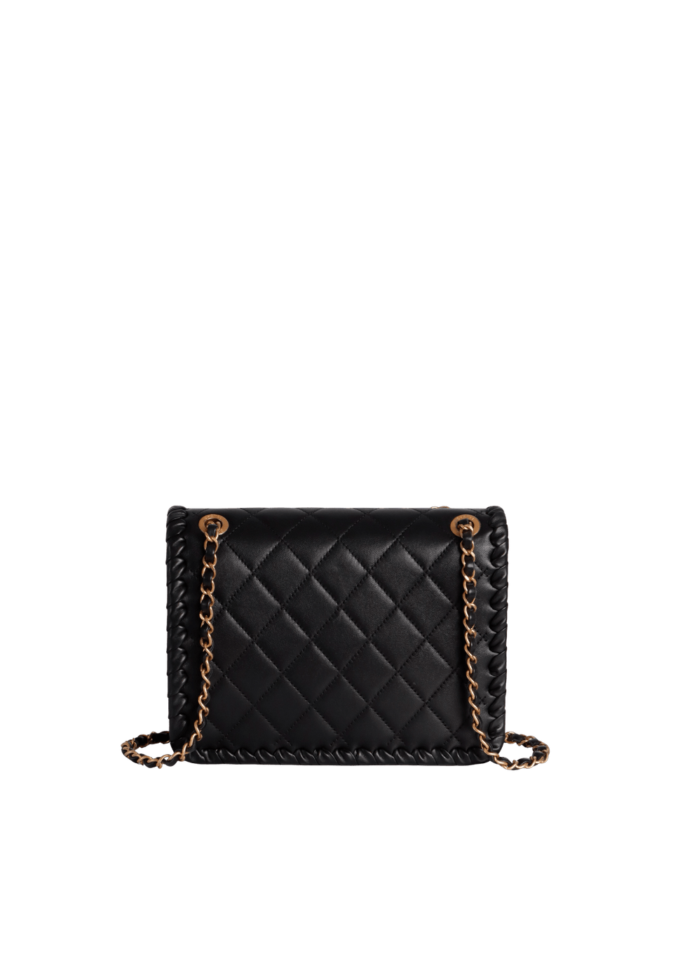 BRAIDED FLAP BAG