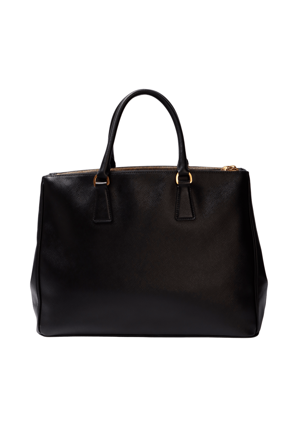 LARGE SAFFIANO LUX DOUBLE ZIP GALLERIA