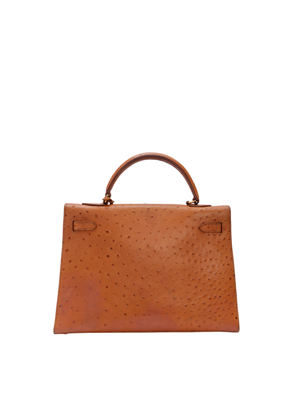 VINTAGE OSTRICH KELLY SELLIER 32
