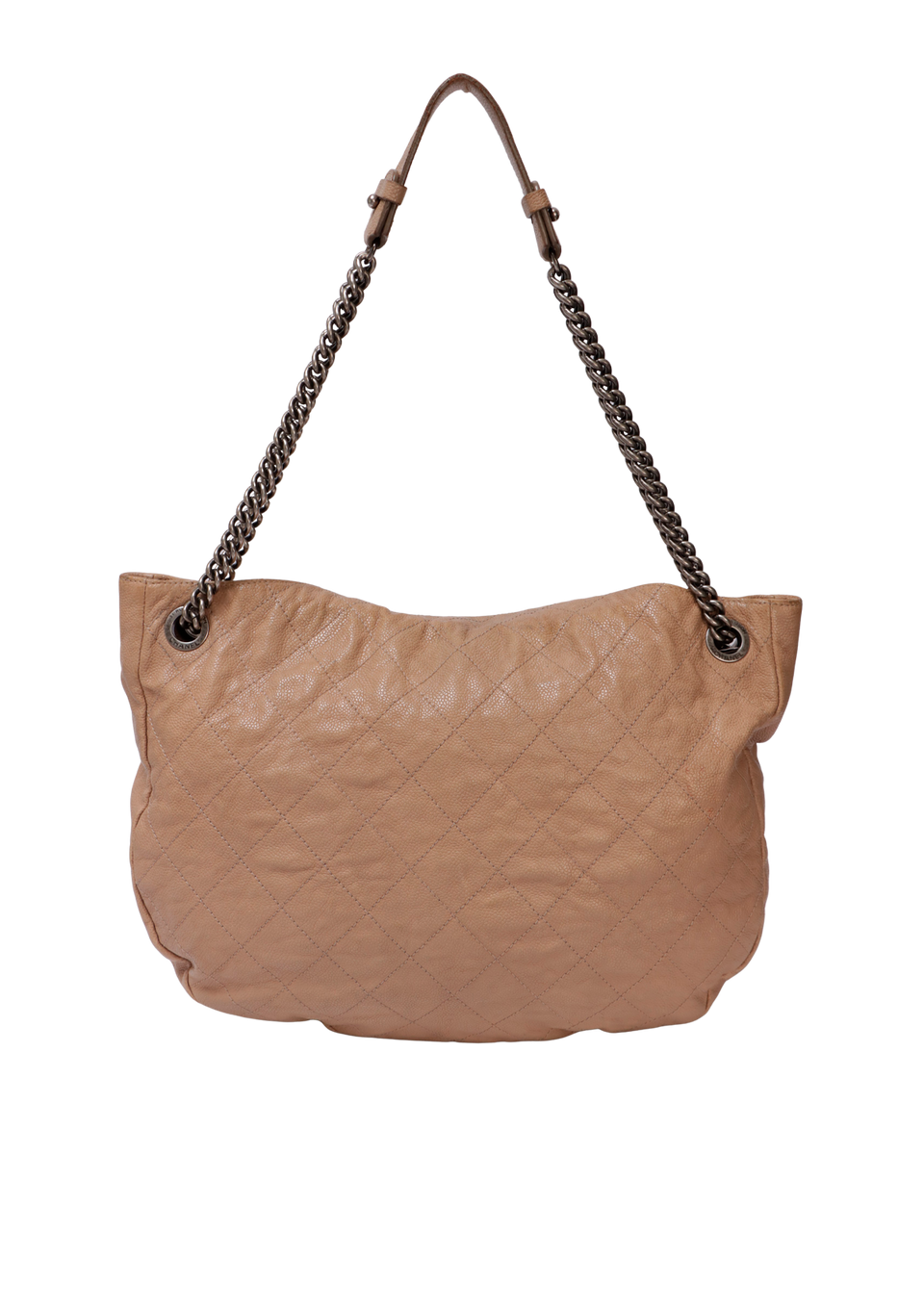 CHIC TALL SHOPPING TOTE CAVIAR