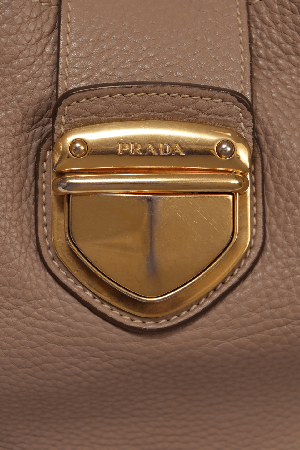 VITELLO DAINO PUSHLOCK TOTE