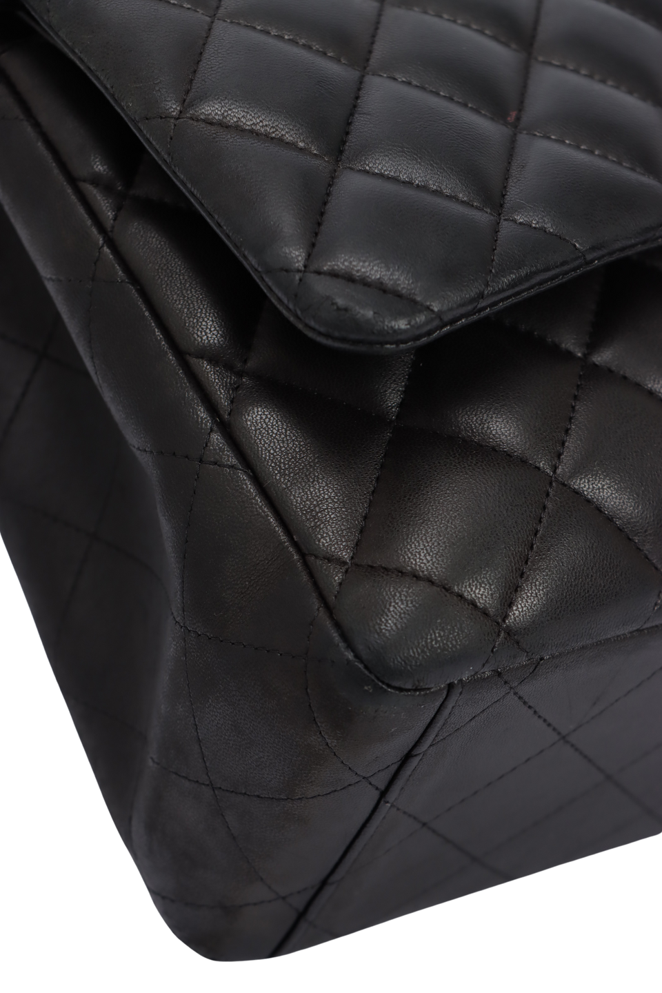 MAXI CLASSIC DOUBLE FLAP LAMBSKIN