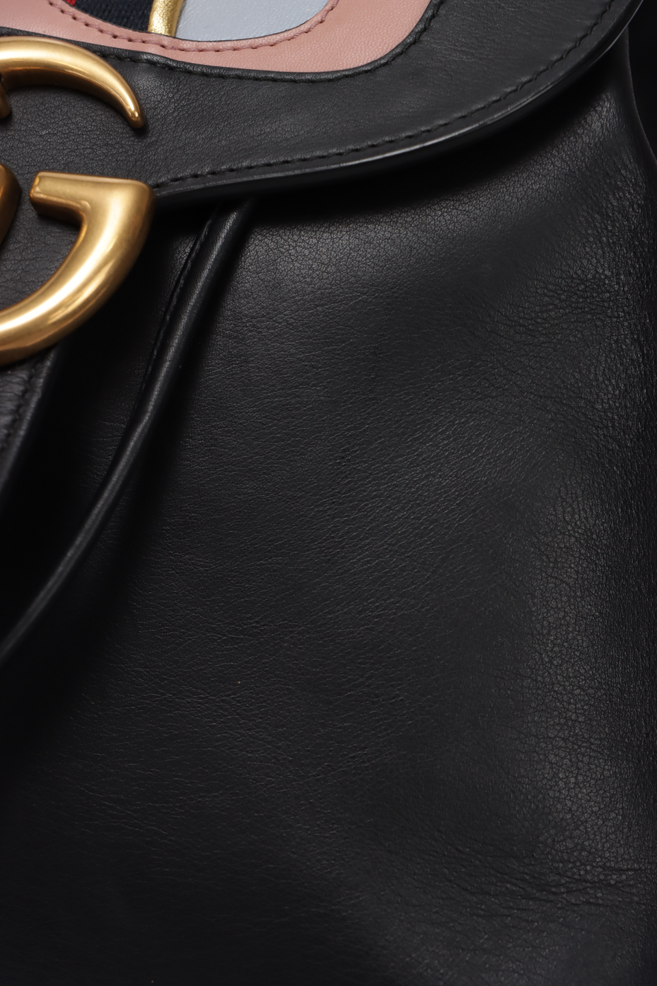 GG MARMONT WEB HEART BACKPACK