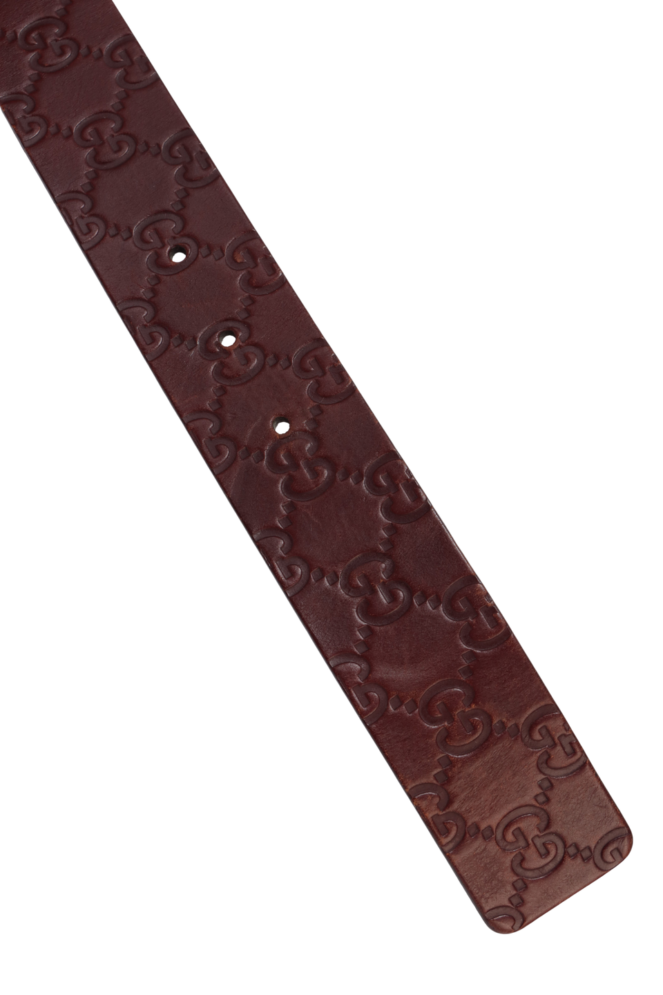 GUCCISSIMA INTERLOCKING G BELT 95