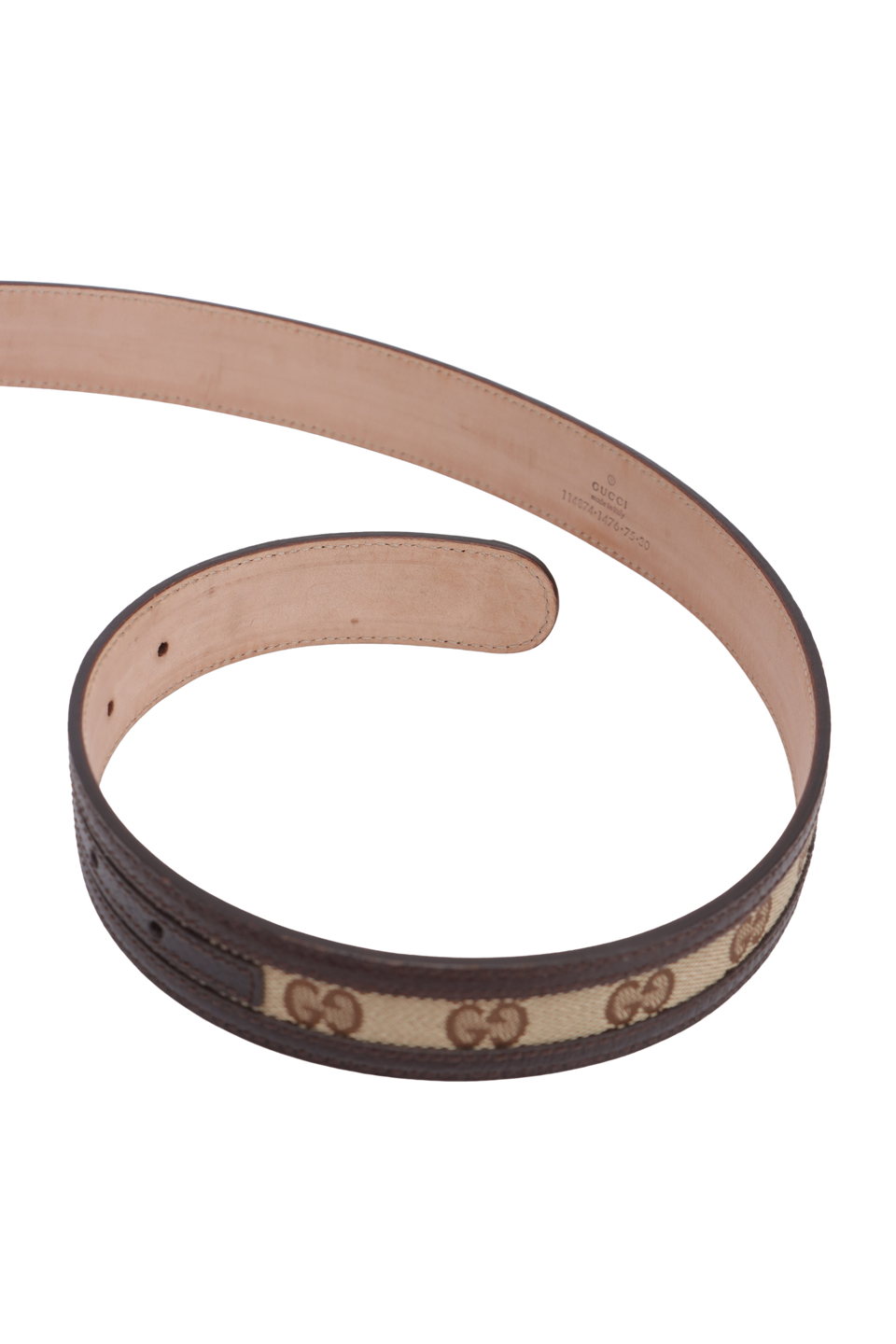 INTERLOCKING G LOGO BELT