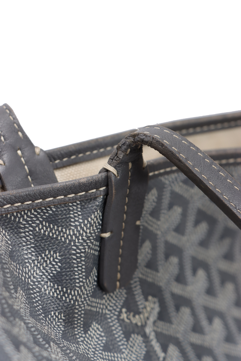 GOYARDINE ST LOUIS GM W/ POUCH