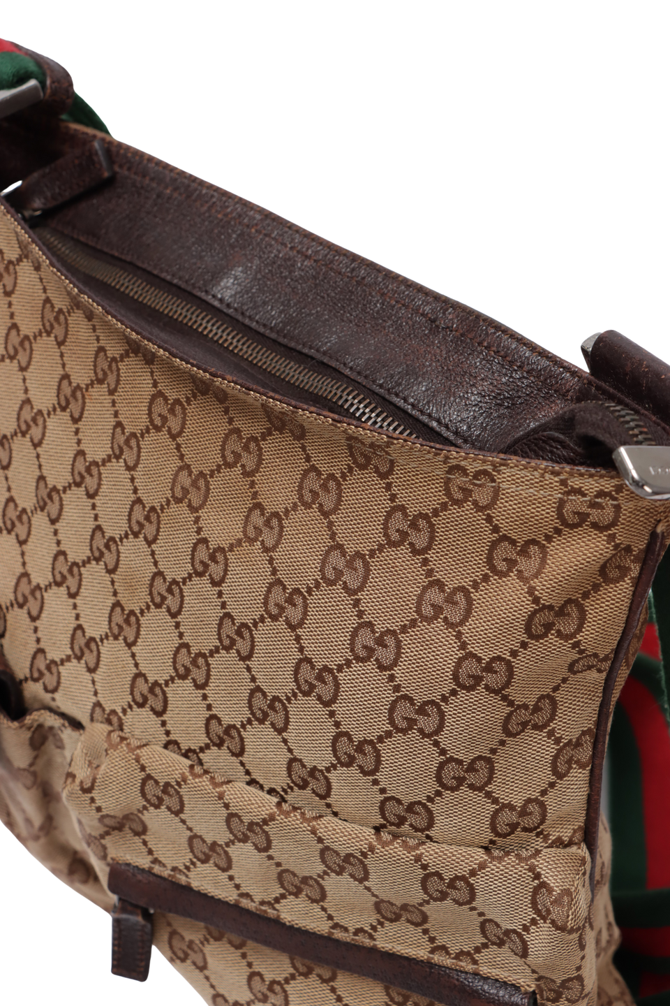 GG CANVAS MESSENGER BAG