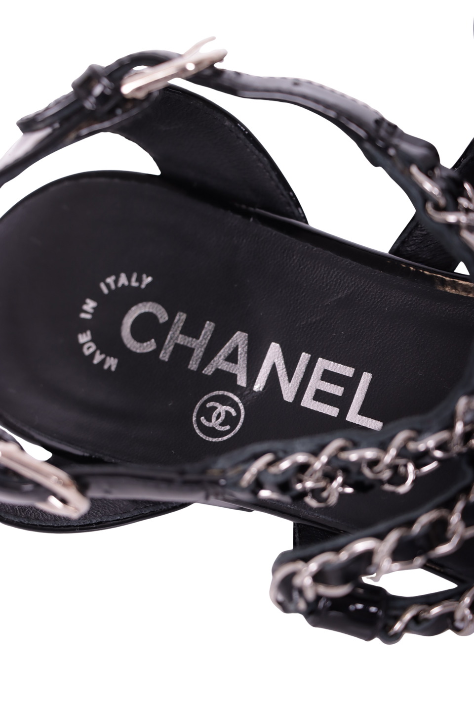 CHAIN CC SANDALS 36