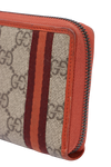 GG SUPREME ZIP AROUND WALLET