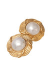 FAUX PEARL CLIP-ON EARRINGS