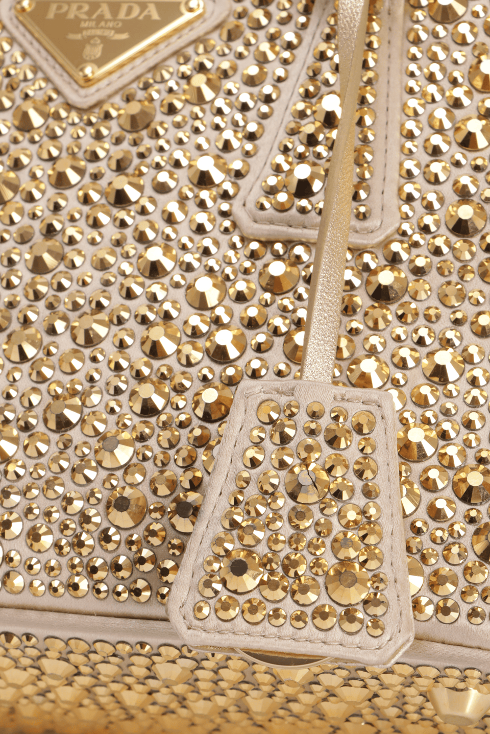 MINI CRYSTAL GALLERIA DOUBLE ZIP TOTE