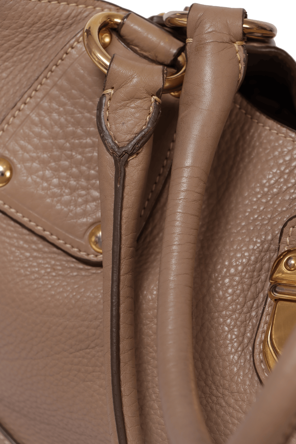 VITELLO DAINO PUSHLOCK TOTE