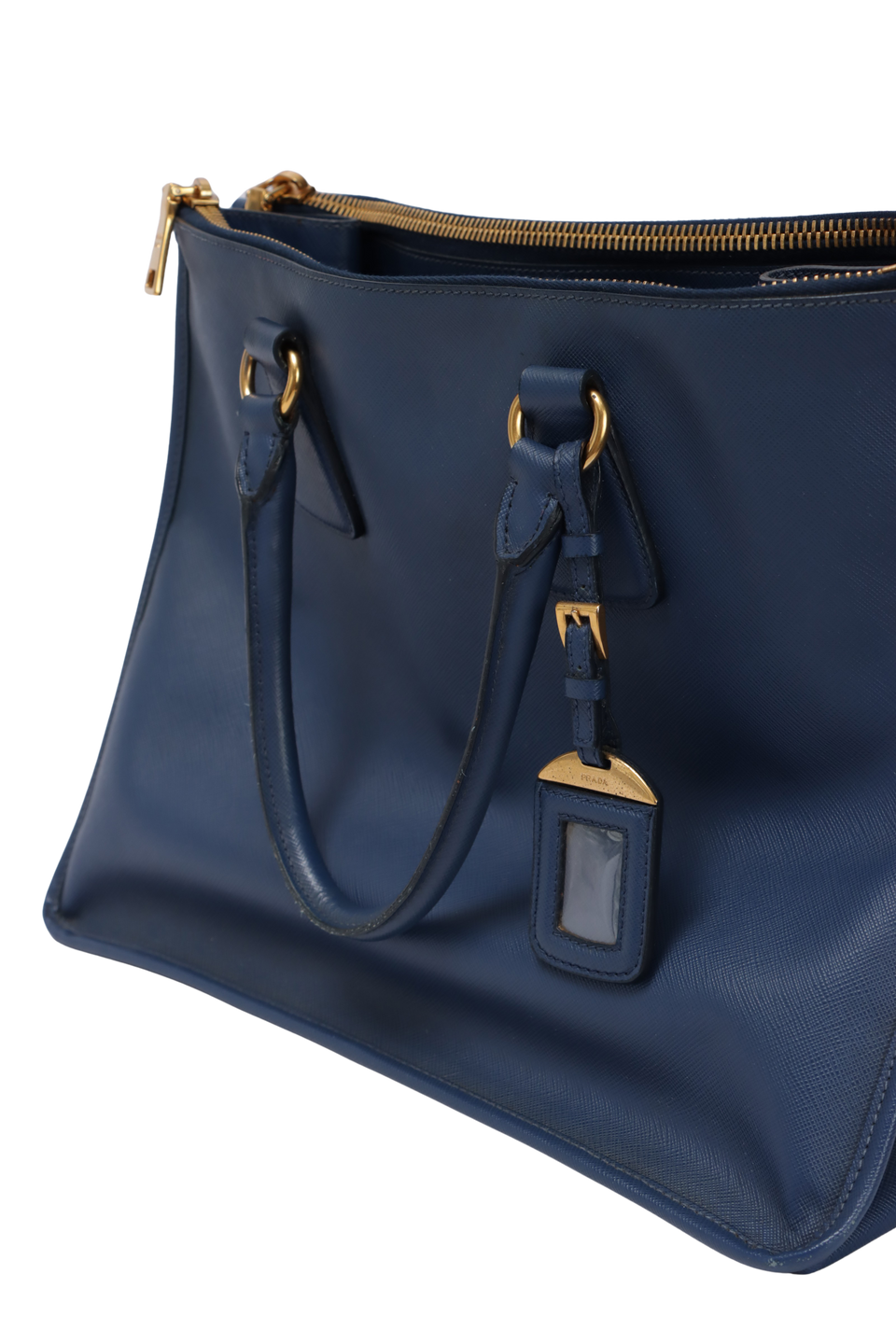 LARGE SAFFIANO LUX DOUBLE ZIP GALLERIA