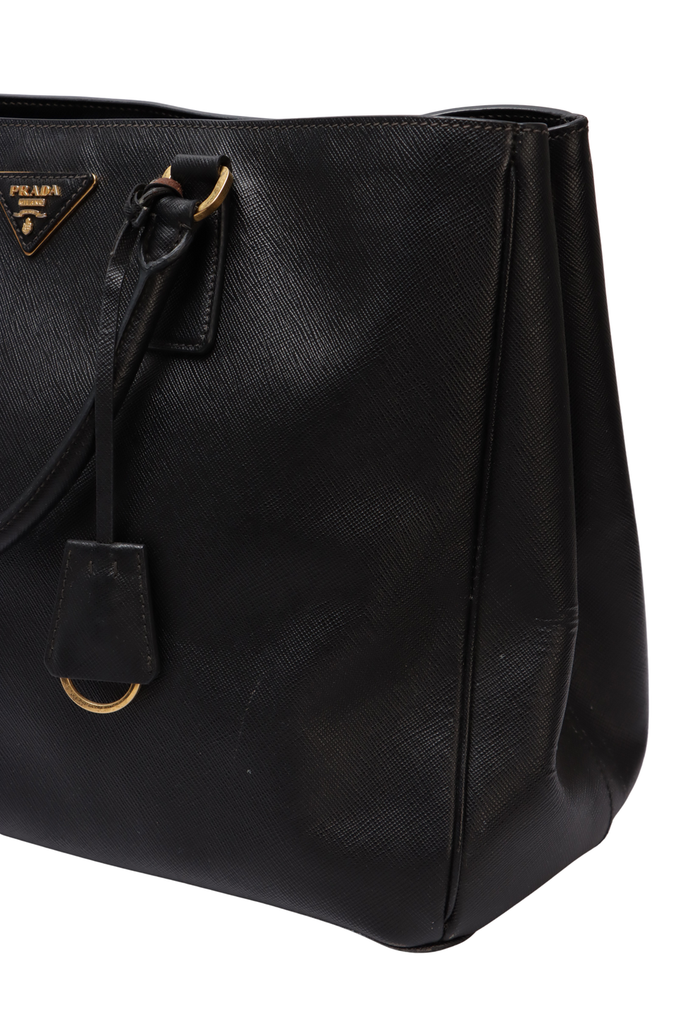 LARGE SAFFIANO LUX DOUBLE ZIP GALLERIA