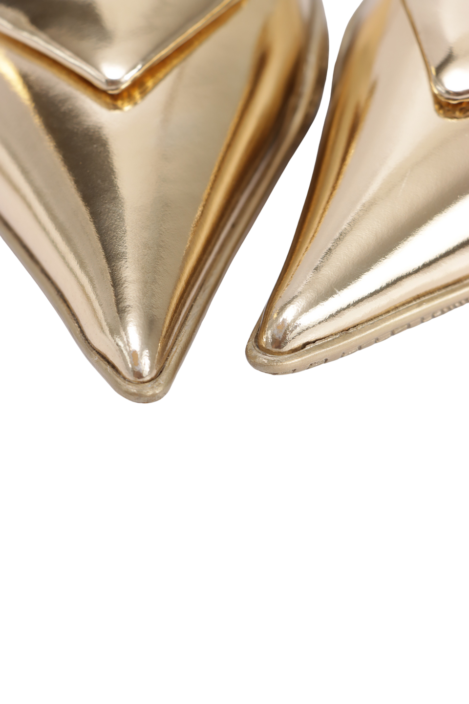 PATENT LEATHER SLINGBACK PUMPS 34.5