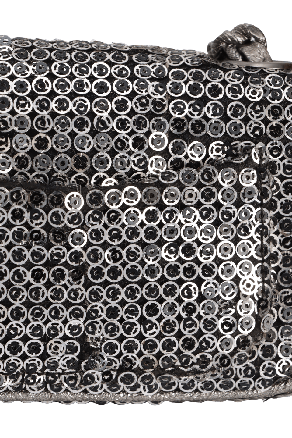 MINI SEQUIN FLAP BAG