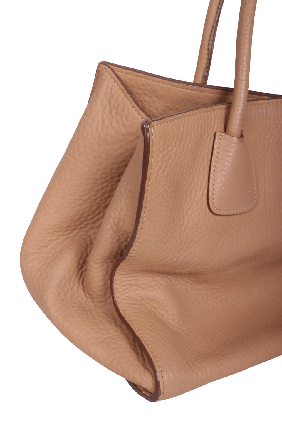 VITELLO DAINO FRONT POCKET WING TOTE