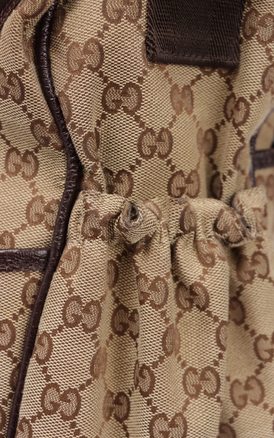 GG CANVAS DIAPER BAG