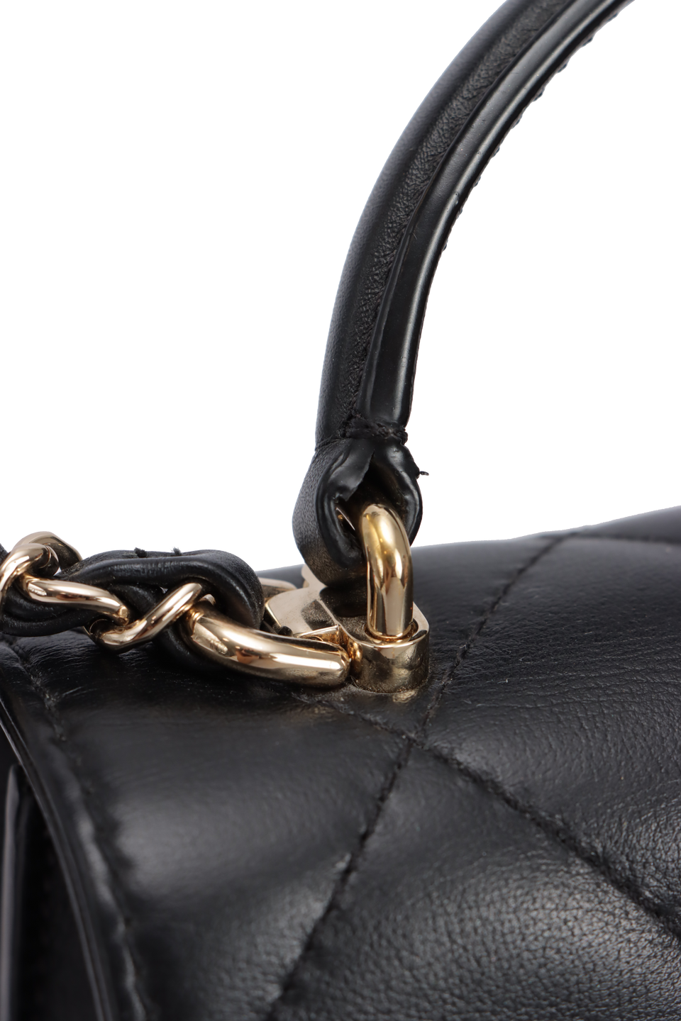 MINI TRENDY CC FLAP BAG LAMBSKIN