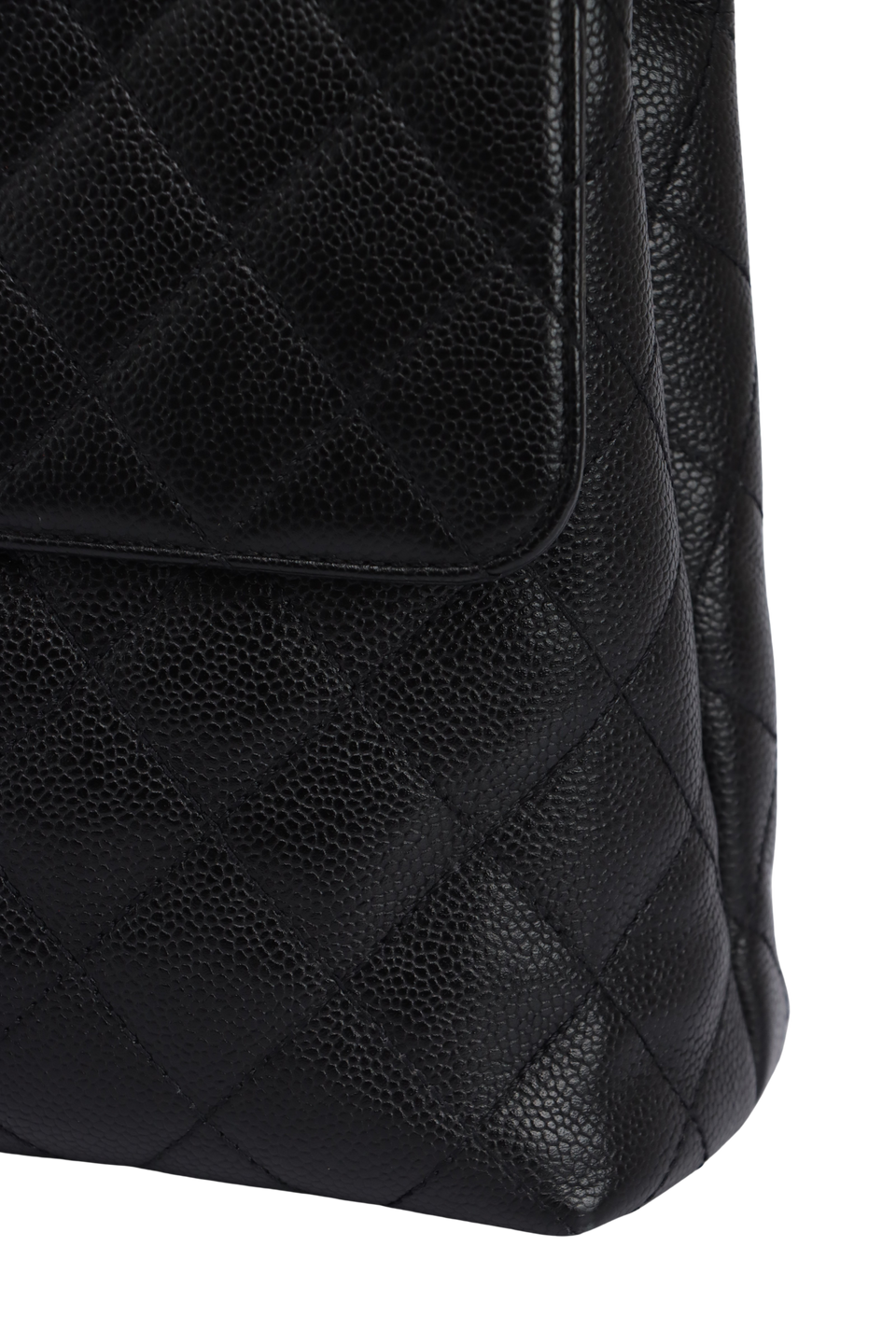 VINTAGE KELLY FLAP BAG CAVIAR