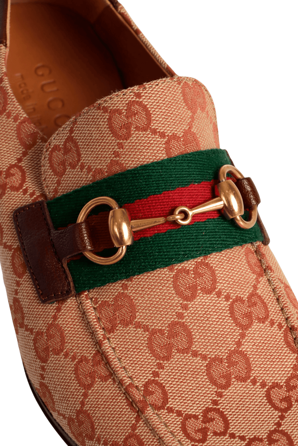 GG CANVAS HORSEBIT LOAFERS 41